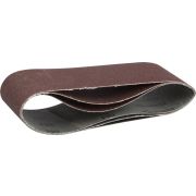 ЗУБР 75х533 мм, P80, лента шлифовальная МАСТЕР, для ЛШМ, 3 шт.