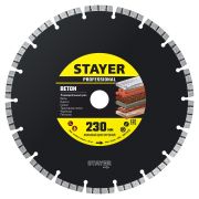 STAYER BETON 230 мм (22.2 х 7 х 2.8 мм), сегментный алмазный диск (3660-230)