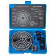 ЗУБР 12 коронок, 19-127 мм, набор коронок по дереву (29554-H15)