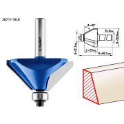 ЗУБР 50.8 x 27 мм, фреза кромочная калевочная (фасочная) №9, Профессионал (28711-50.8)