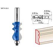 ЗУБР 22.2 x 41 мм, хвостовик 12 мм, фреза кромочная фигурная №2, Профессионал (28713-22.2)