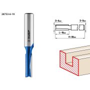 ЗУБР 6 x 19 мм, хвостовик 8 мм, фреза пазовая прямая, Профессионал (28753-6-19)