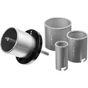 STAYER 6 шт, 33, 53, 67, 73 мм, карбид вольфрама, набор кольцевых коронок, Professional (33345-H6)