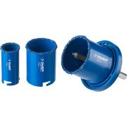 ЗУБР 5 шт, d 33, 53, 67 мм, карбид вольфрама, набор кольцевых коронок, Профессионал (33350-H5)