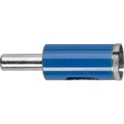 ЗУБР d 16 мм, Р100, цилиндрический хвостовик, алмазное трубчатое сверло для дрели, Профессионал (29860-16)