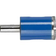 ЗУБР d 22 мм, Р100, цилиндрический хвостовик, алмазное трубчатое сверло для дрели, Профессионал (29860-22)