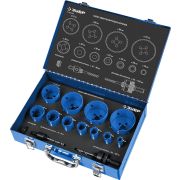 ЗУБР 11 шт, сталь Р6М5, (14,20,22,25,30.35,40.51.60,64,67), набор биметаллических коронок (29531-H11)