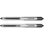 STAYER M5 х 0.8, 2 шт, комплект метчиков (28025-05-0.8-H2)