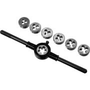 STAYER MaXCut, 8 предметов, инструментальная сталь, набор плашек (28015-H8)