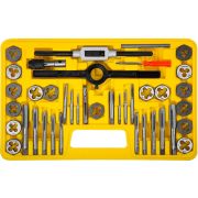 STAYER MaXCut, 40 предметов, инструментальная сталь, набор метчиков и плашек (2805-H40)