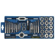 ЗУБР 40 предм., сталь 9ХС, набор метчиков и плашек в пластиковом боксе (2810-H40)