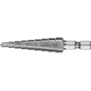 STAYER 4-12 мм, 9 ступеней, сталь HSS, ступенчатое сверло (29660-4-12-9)