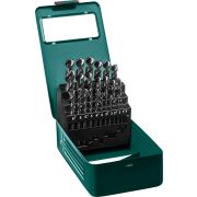 KRAFTOOL HSS-G, 25 шт, (1-13 мм), сталь P6M5, набор сверл по металлу (29651-H25)