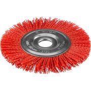 ЗУБР 150 мм, нейлоновая проволока, щетка дисковая для УШМ, Профессионал (35160-150)