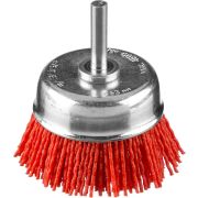 ЗУБР 63 мм, нейлоновая проволока, чашечная щетка для дрели, Профессионал (35165-063)