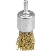 STAYER 24 мм, витая стальная латунированная проволока 0.3 мм, щетка кистевая для дрели (35113-24)