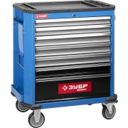 ЗУБР 730 x 475 x 910 мм, инструментальная тележка с 7 ящиками (38903-7)