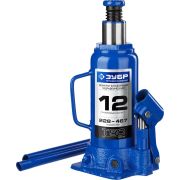 ЗУБР 12 т, 228 - 467 мм, бутылочный гидравлический домкрат, Профессионал (43060-12)