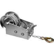 ЗУБР 0.9 т, 8 м, ручная барабанная тяговая тросовая лебедка, Профессионал (43113-0.9)