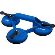 ЗУБР 140 кг, пластмассовый, тройной, стеклодомкрат на присоске, Профессионал (3372-3)