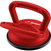 ЗУБР 40 кг, пластмассовый, одинарный, стеклодомкрат на присоске (33724-1)