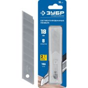 ЗУБР 18 мм, 10 шт, сегментированные лезвия, Профессионал (09710-18-10)