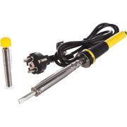 STAYER PROTerm, 100 Вт, клин, в наборе: припой + подставка, 2 К рукоятка, электропаяльник, Professional (55300-100)