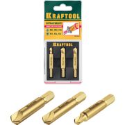 KRAFTOOL 3 шт, набор экстракторов поврежденного крепежа (26770-H3)