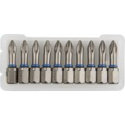 ЗУБР PH1, 25 мм, 10 шт, торсионные биты (26011-1-25-10)