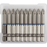 ЗУБР PH2, 50 мм, 10 шт, торсионные биты (26011-2-50-10)