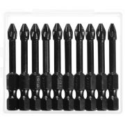ЗУБР PH2, 10 шт, 50 мм, ударные биты, Профессионал (26021-2-50-S10)