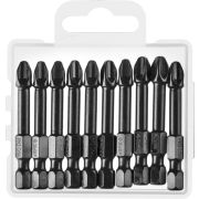 ЗУБР PH3, 10 шт, 50 мм, ударные биты, Профессионал (26021-3-50-S10)