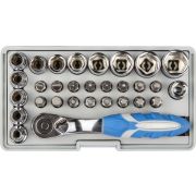 ЗУБР 31 шт, набор: трещотка, биты и торцовые головки (26054-H31)
