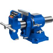 ЗУБР ЭКСПЕРТ-3D, 100 мм, многофункциональные слесарные тиски (32712-100)