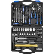 СИБИН 56 предм., (1/2″+1/4″), универсальный набор инструмента (27765-H56)