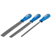 ЗУБР 200 мм, 3 предм, набор рашпилей, Профессионал (16657-H3)