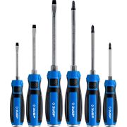 ЗУБР Ударник, 6 предм., набор ударных отверток, Профессионал (25026)