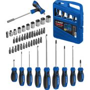 ЗУБР Профессионал 46 шт, набор отверток с насадками (25283-H46)