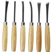 STAYER MaxCut 6 предм, набор фигурных стамесок-резцов по дереву (1832-H6)
