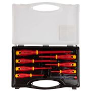 STAYER Electro, 8 предм., набор диэлектрических отверток, Professional (25145-H8)