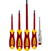 ЗУБР 5 предм, набор диэлектрических отверток, Профессионал (25265)