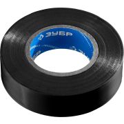 ЗУБР ЭЛЕКТРИК-20, 19 мм х 20 м, 6 000 В, черная, не поддерживает горение, изолента ПВХ, Профессионал (1234-2)