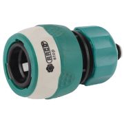 RACO COMFORT-PLUS, 1/2″, из ABS-пластика с TPR, с автостопом, для шланга, быстросъемный соединитель (4248-55233C)