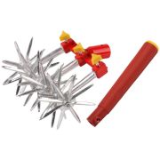 GRINDA 6-ти звездочный, алюминиевый, с пластиковой ручкой, культиватор (8-421888)