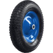 ЗУБР КПВ-2, 4″ х 380 мм, для тачки (арт. 39913), стальной диск, подшипник - 20 мм, пневматическое колесо, Профессионал (39902-2)