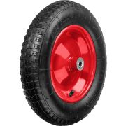 ЗУБР КП-3, 3.25″ х 360 мм, для тачки (арт. 39962), стальной диск, подшипник - 16 мм, пневматическое колесо (39955-3)