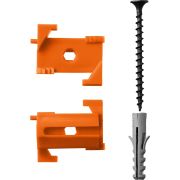 ЗУБР ВИНТ-Н25, 25 шт, набор: СКШМ в комплекте с дюбелем и саморезом (30955-Н25)