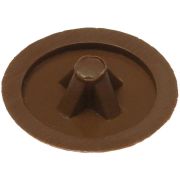 ЗУБР шлиц №2, цвет дуб, 40 шт, декоративная заглушка под шуруп (4-308156-1)