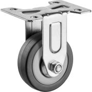 ЗУБР d 50 мм, г/п 35 кг, резина/полипропилен, неповоротное колесо (30956-50-F)