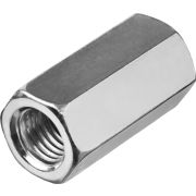 ЗУБР DIN 6334, M6, цинк, 5 кг, переходная гайка (303750-06)